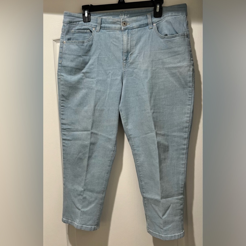 Curvy Capri Style & Co. Jeans